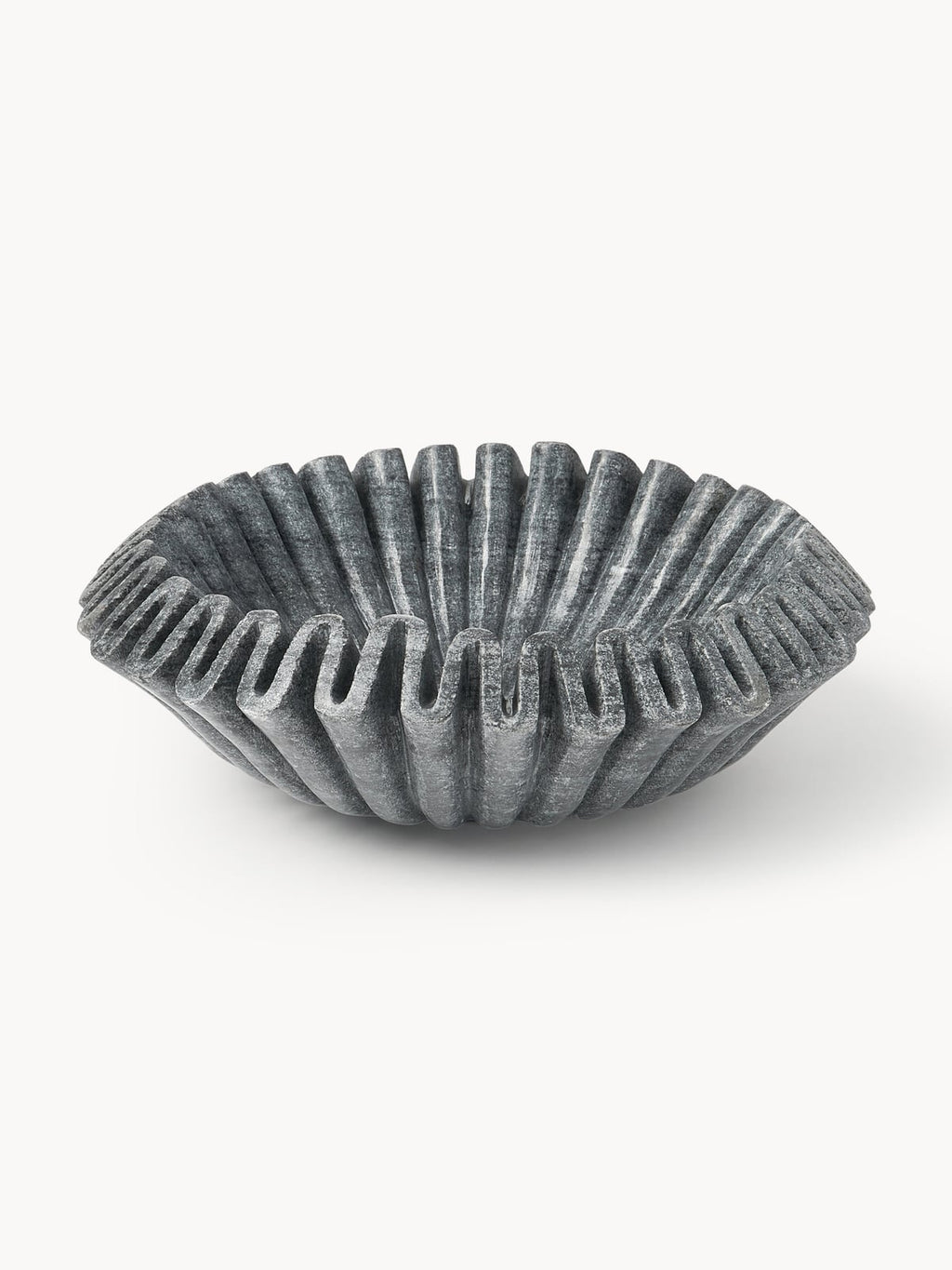 Santorini Handmade Decorative Marble Bowl, Ø 31 cm