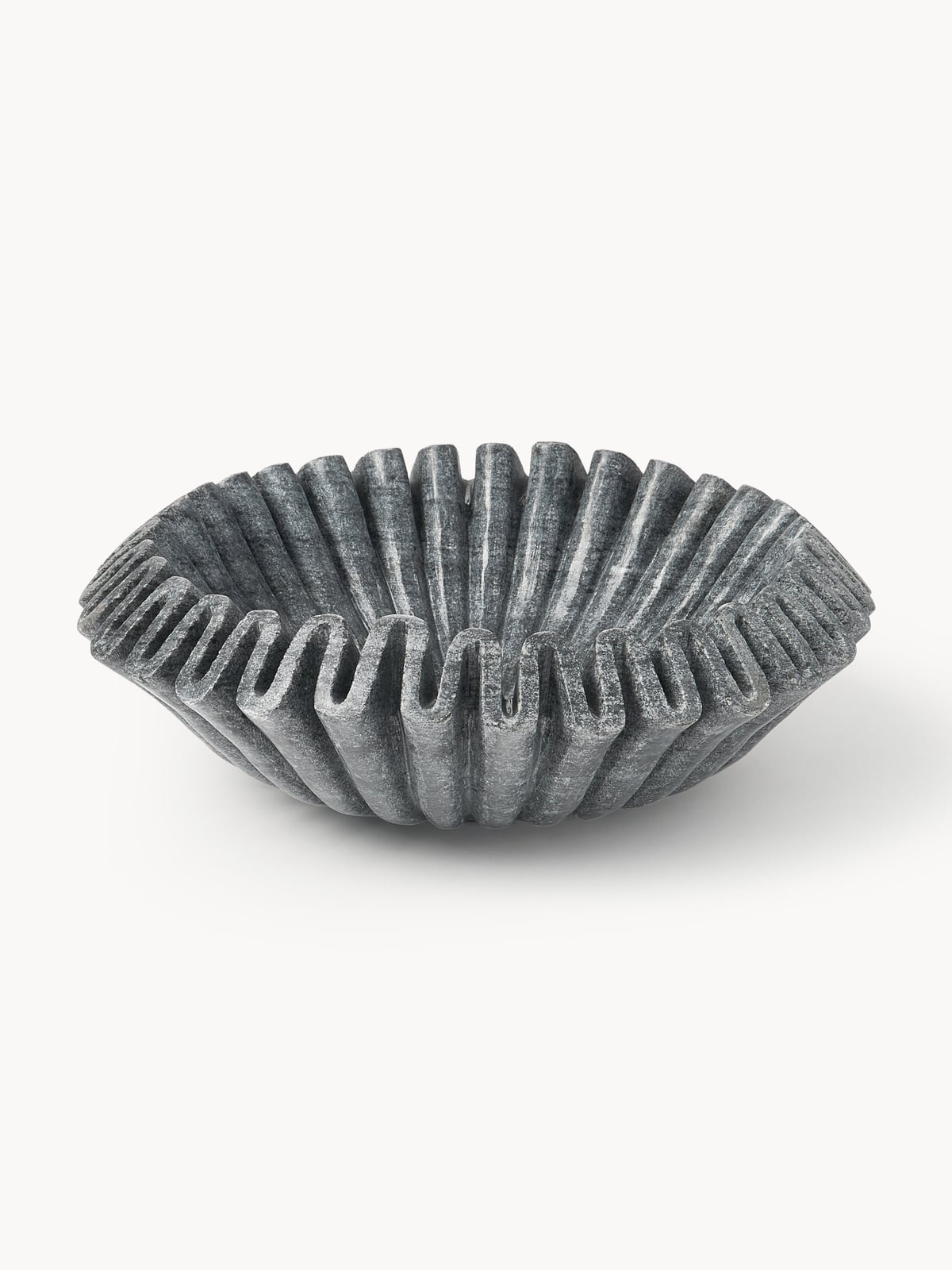 Santorini Handmade Decorative Marble Bowl, Ø 31 cm