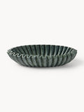Santorini Handmade Oval Decorative Marble Bowl, W 35 cm