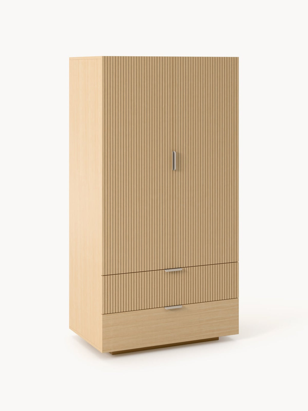 Sato Wooden Compact Wardrobe