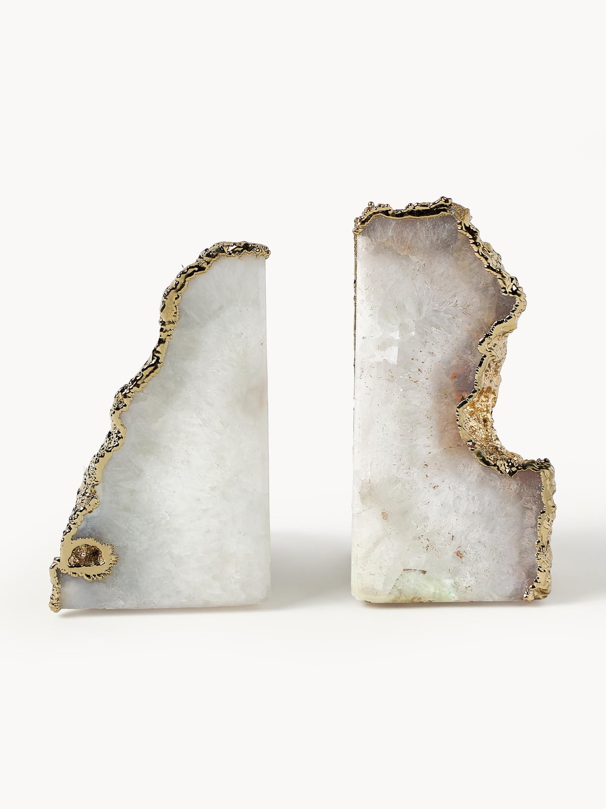 Sedona Quartz Bookends, Set of 2