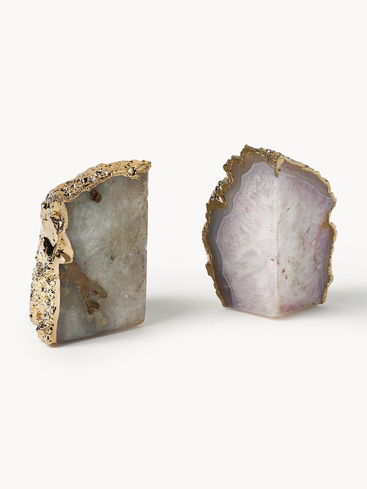Sedona Quartz Bookends, Set of 2