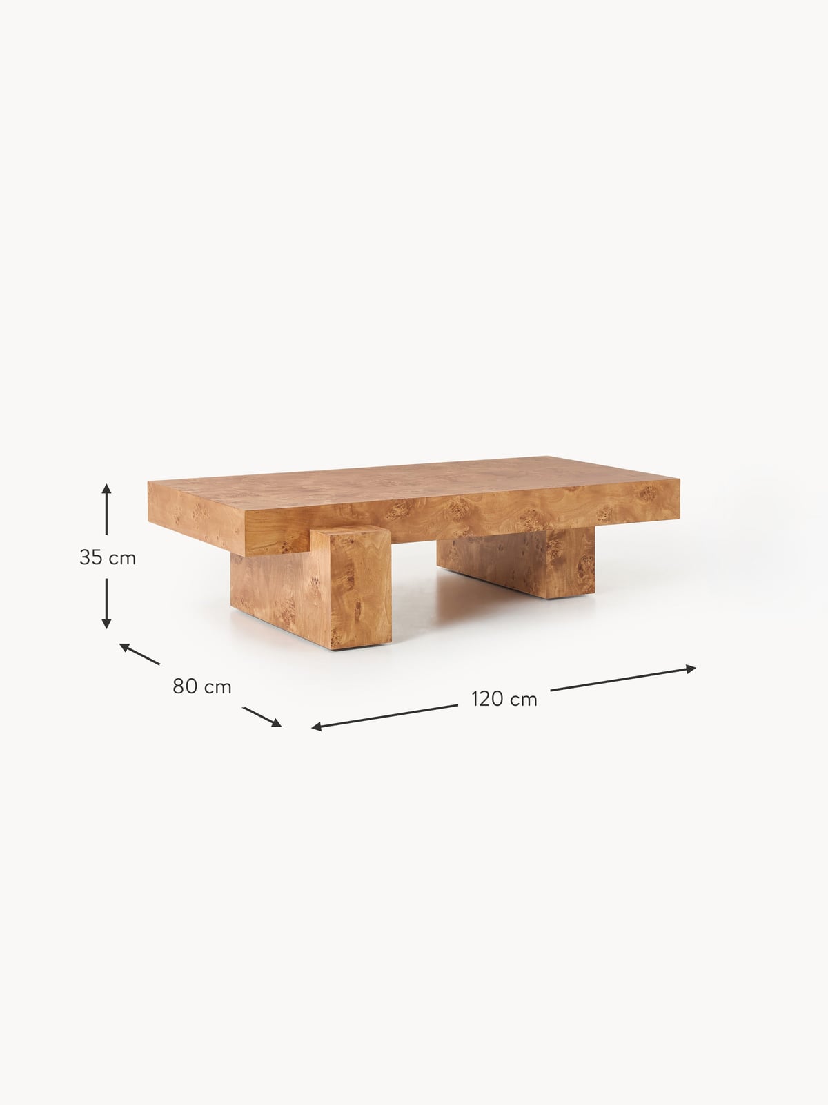 Simon Wooden Coffee Table