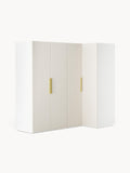 Simone Modular Corner Wardrobe, 215 cm Wide, in various sizes