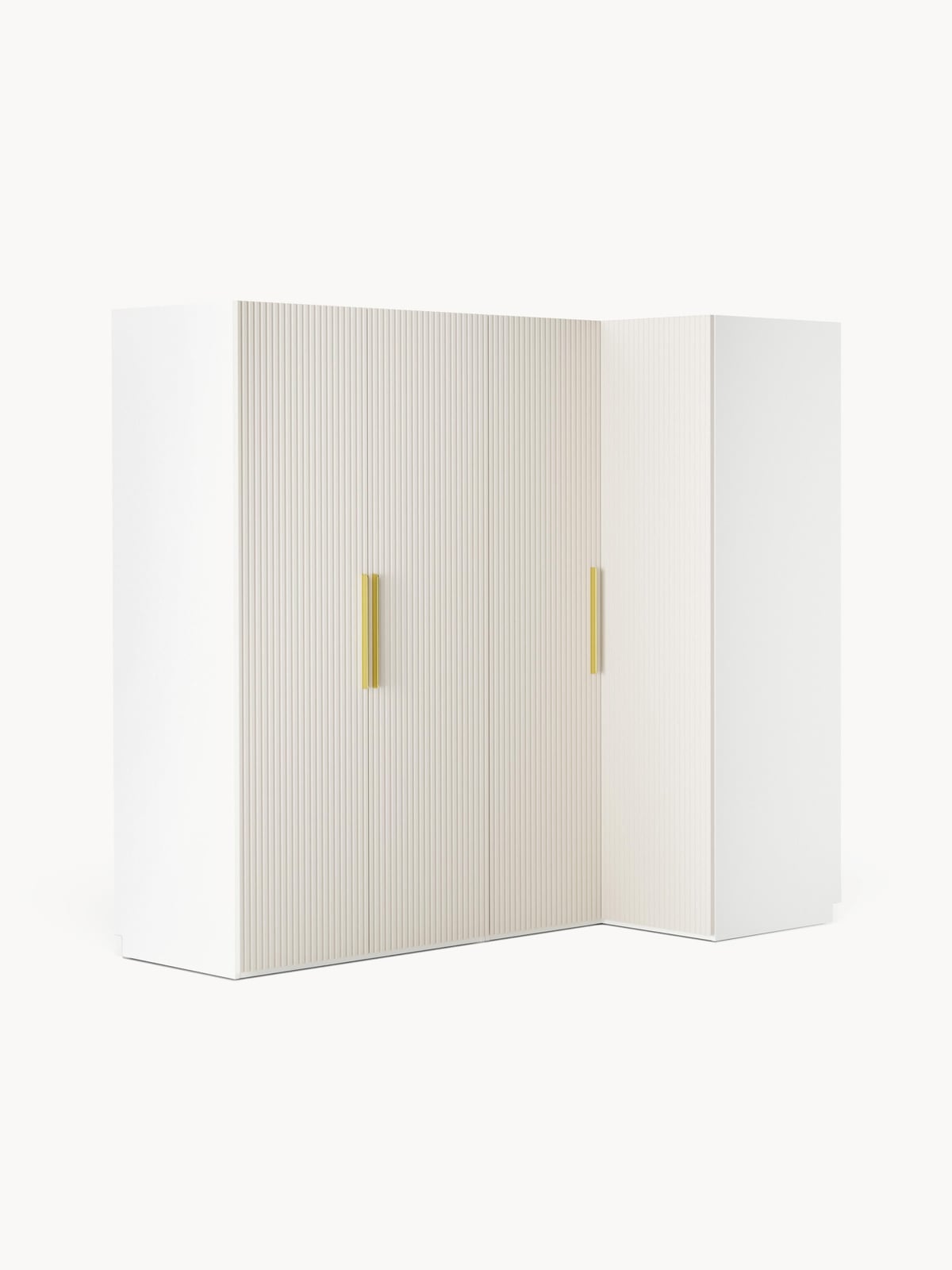 Simone Modular Corner Wardrobe, 215 cm Wide, in various sizes