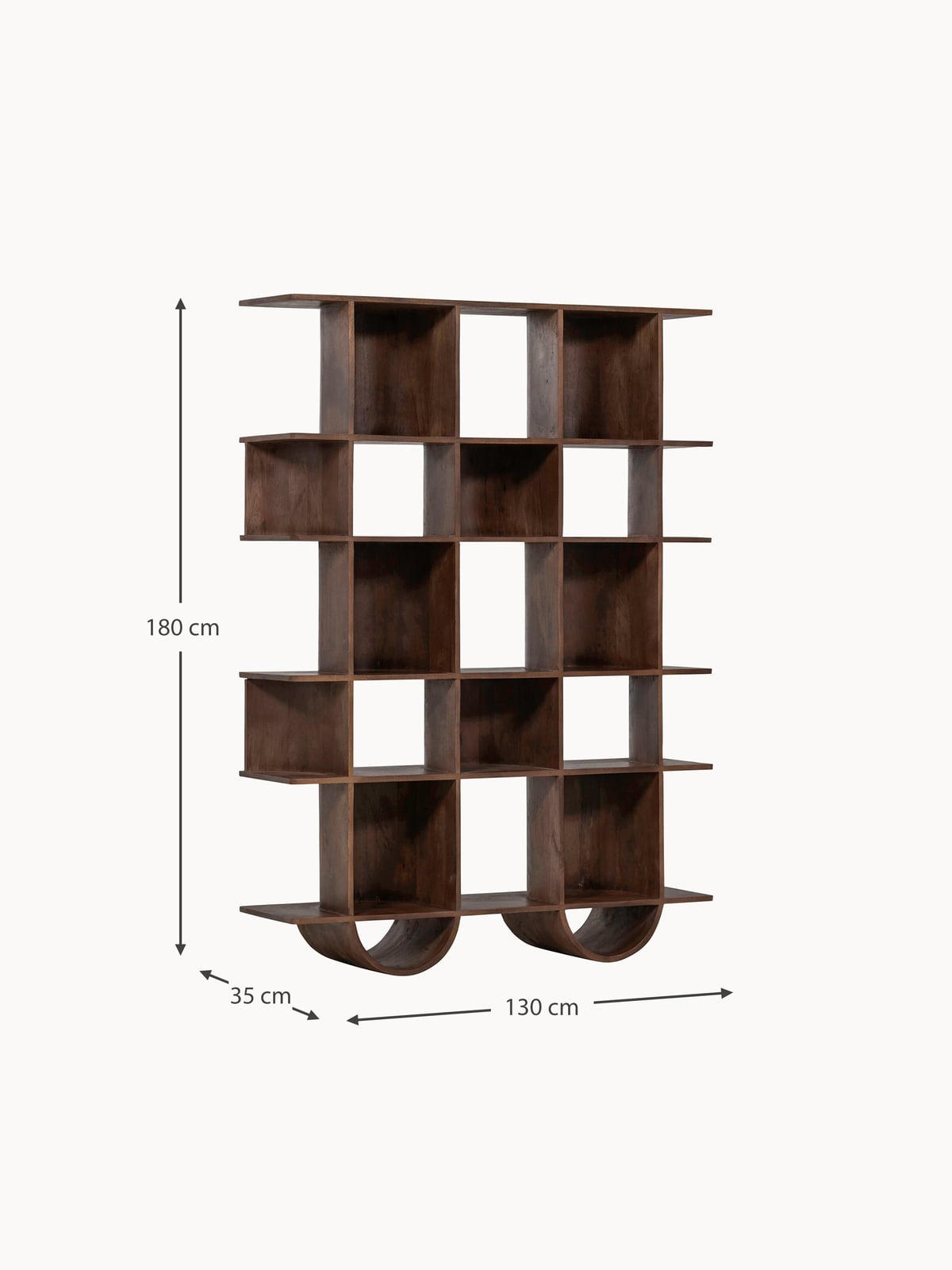 Sinne Mango Wood Shelving Unit