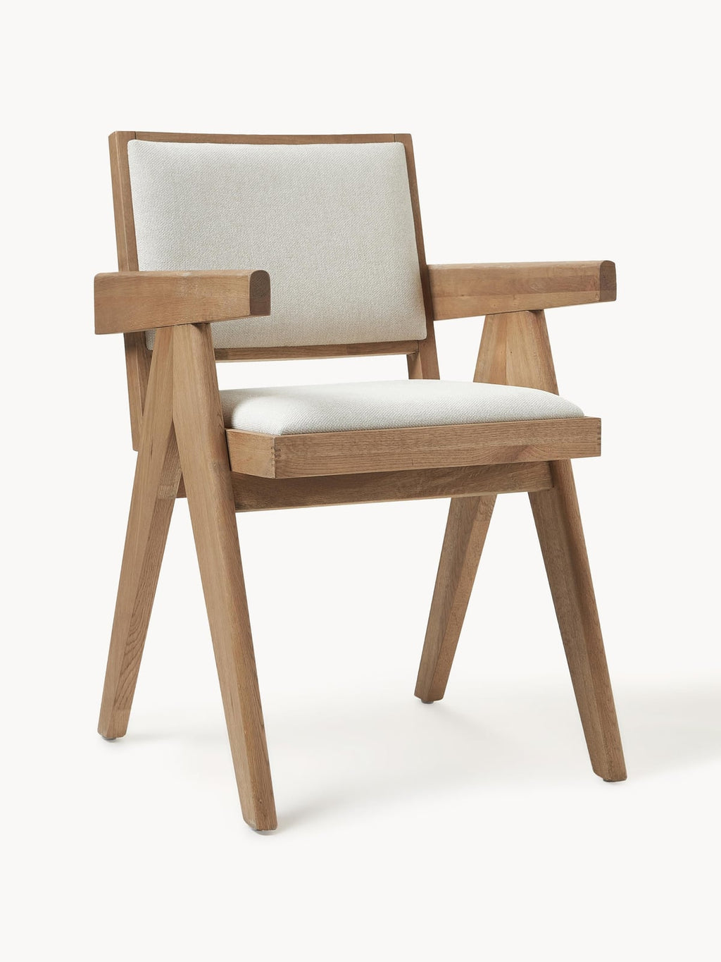 Sissi Upholstered Dining Chair with Armrests