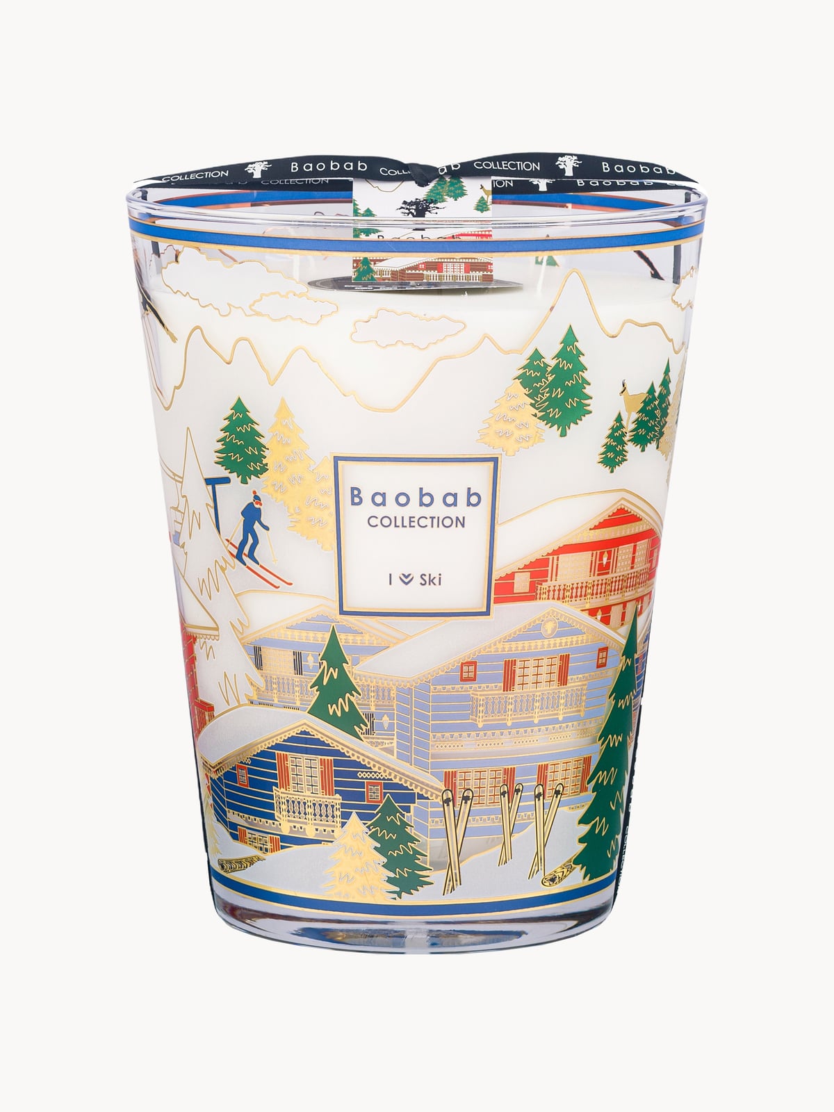 Ski Scented Candle I Love (Fig Leaf, Iris & Musk)