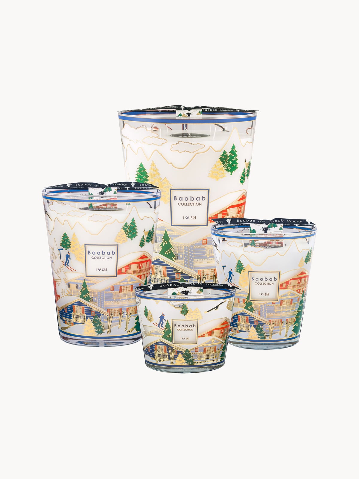 Ski Scented Candle I Love (Fig Leaf, Iris & Musk)