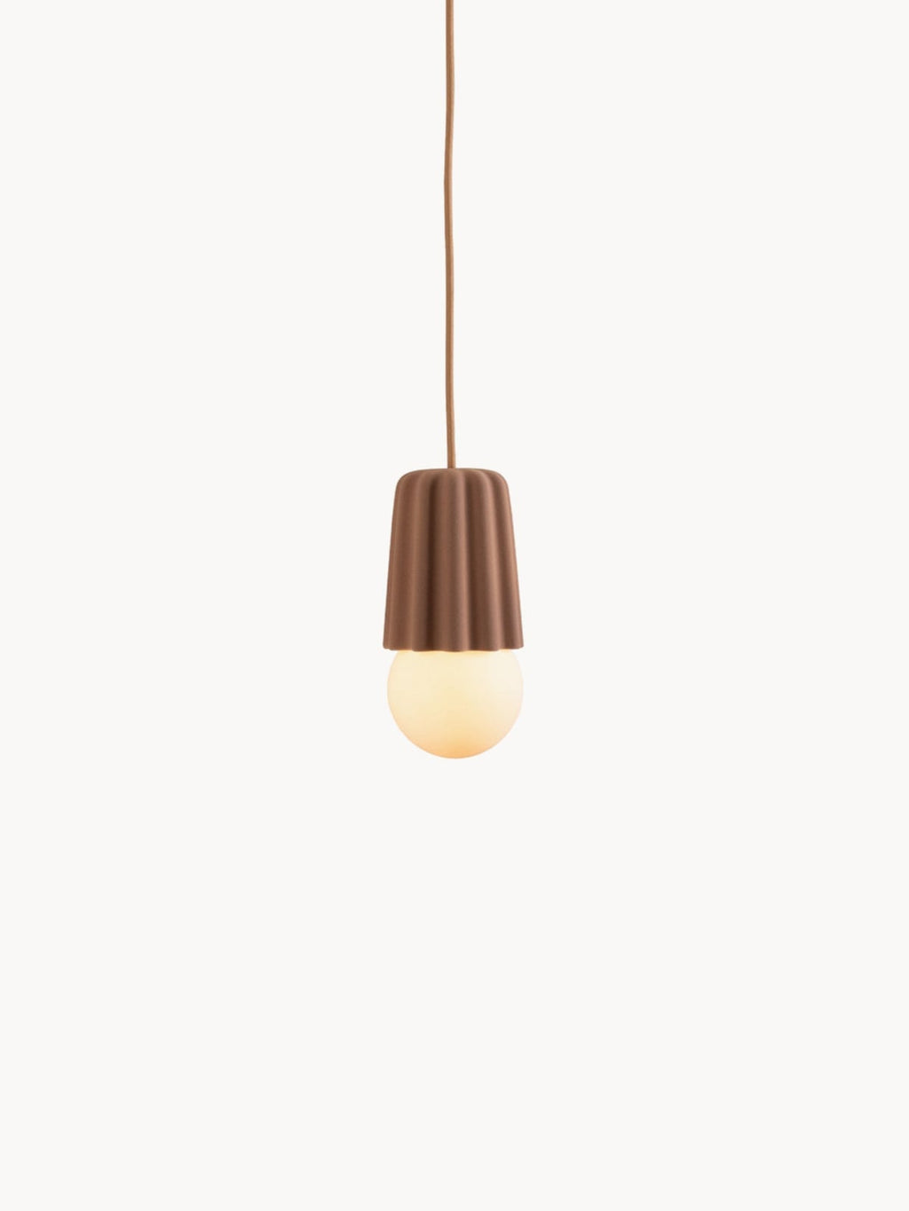 Small Handmade Dimmable Pendant Light STUCCO No. 1