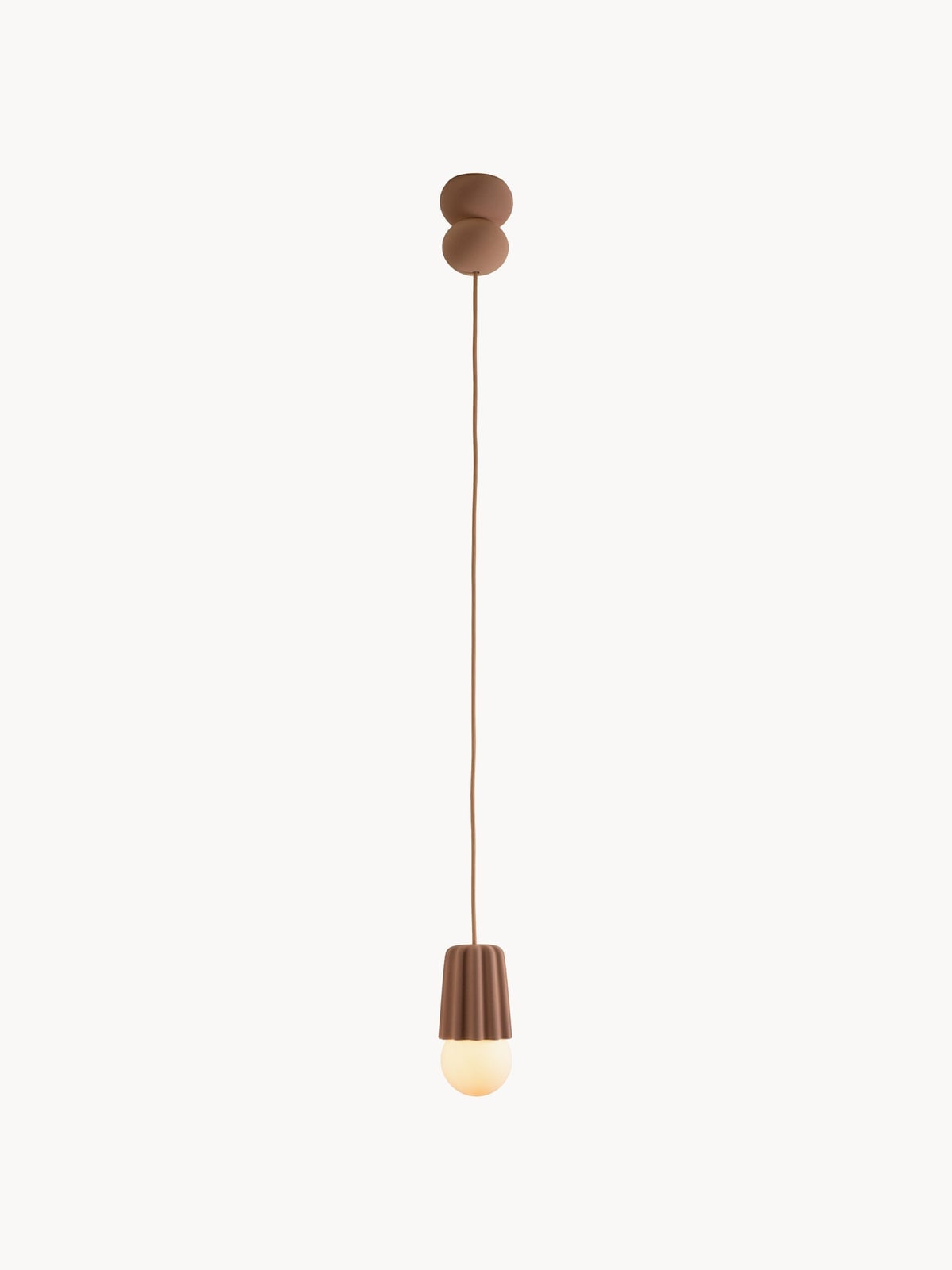 Small Handmade Dimmable Pendant Light STUCCO No. 1