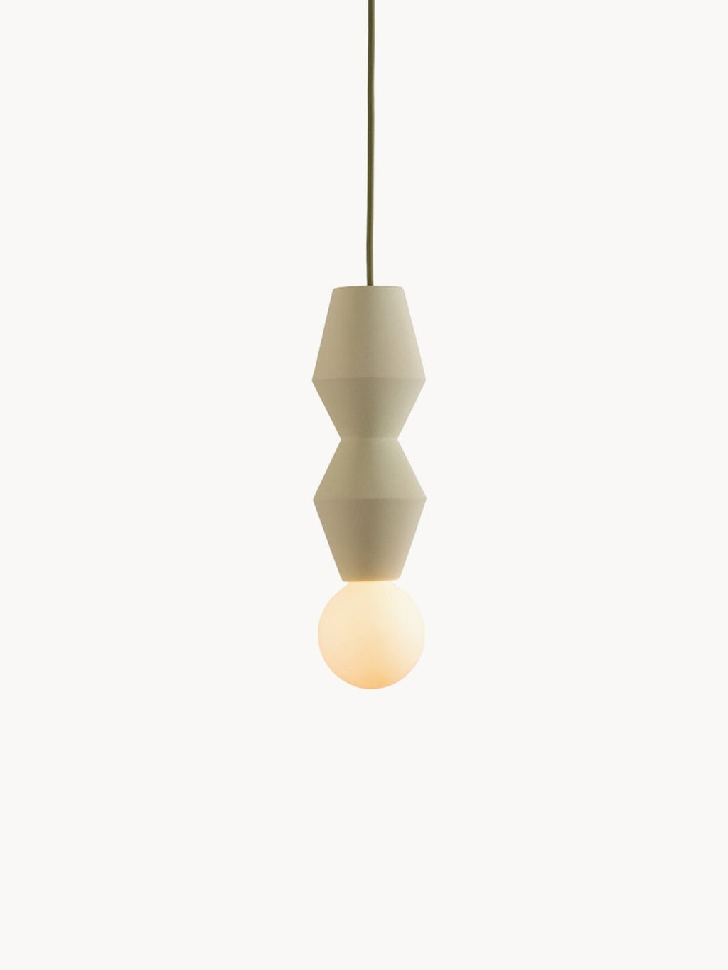 Small Handmade Dimmable Pendant Light STUCCO No. 2