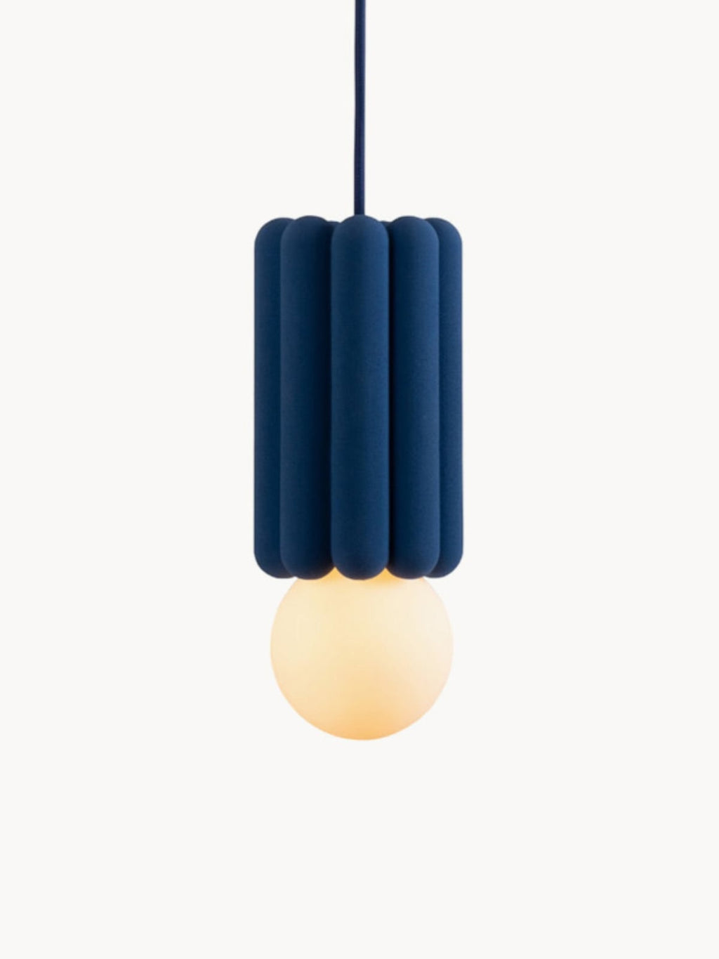 Small Handmade Dimmable Pendant Light STUCCO No. 3