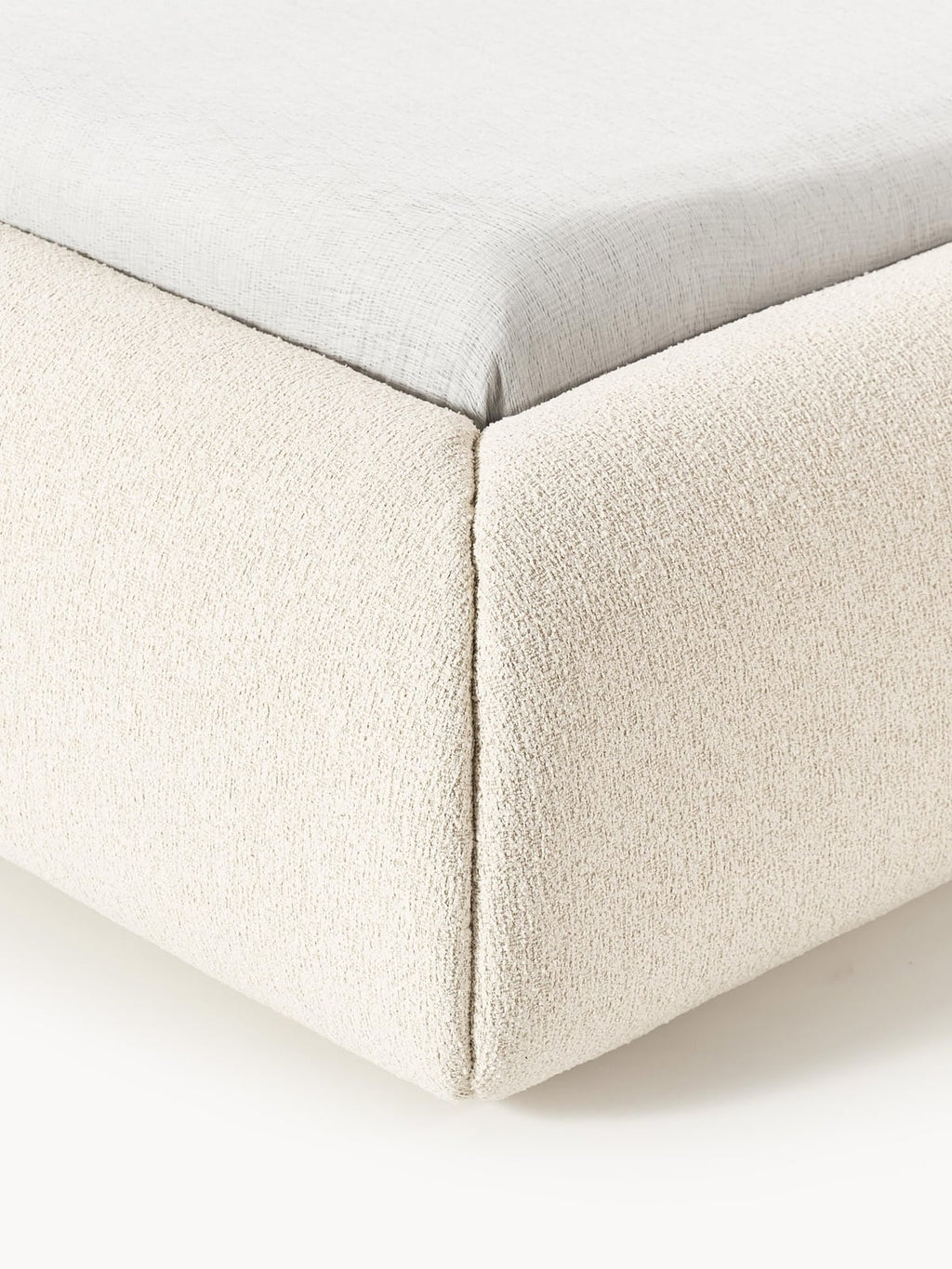 Sofia Upholstered Bouclé Bed