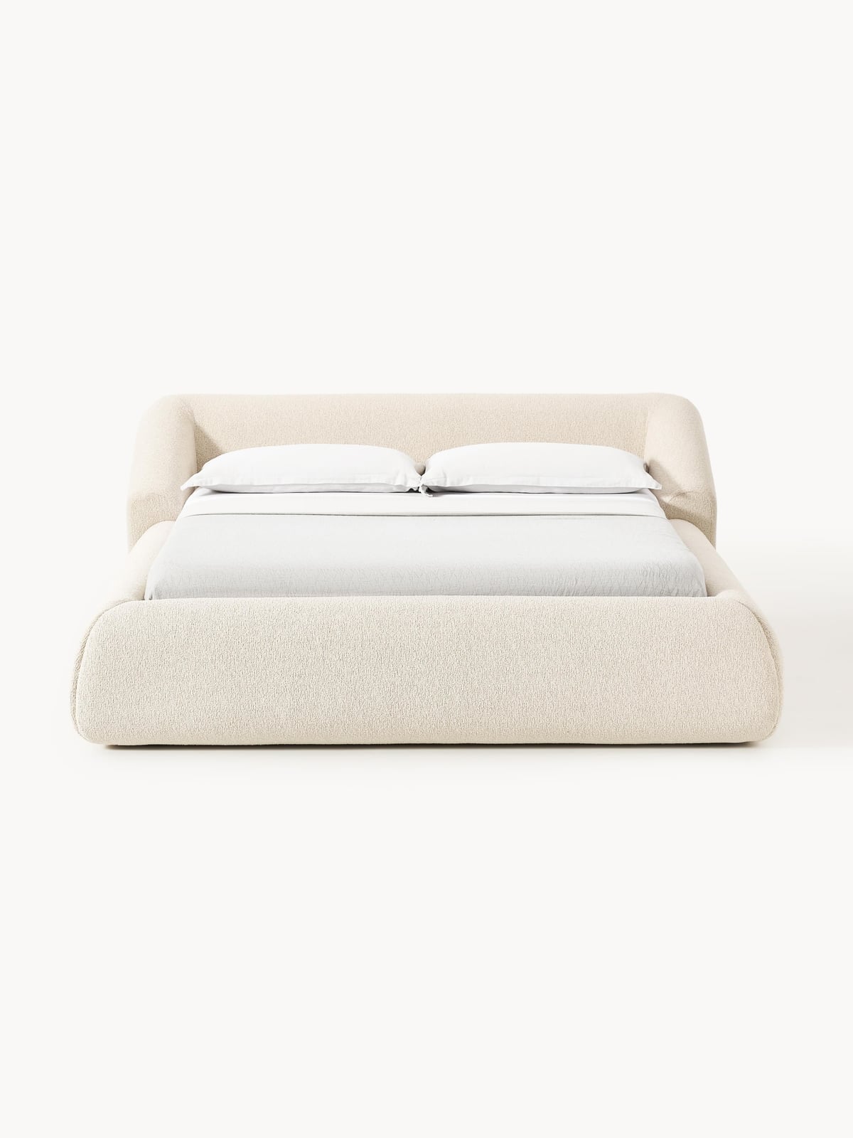 Sofia Upholstered Bouclé Bed
