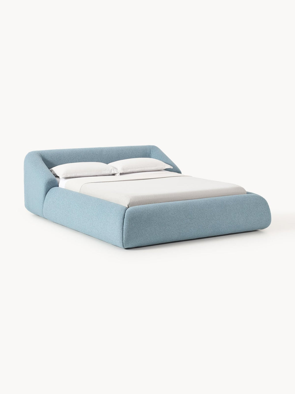 Sofia Upholstered Bouclé Bed