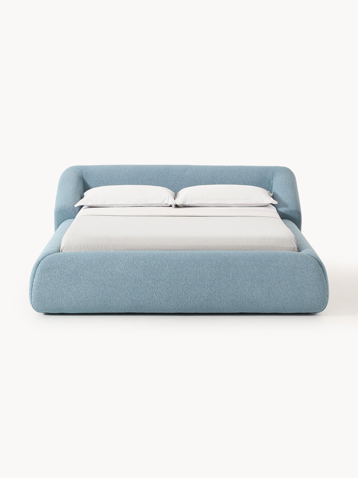 Sofia Upholstered Bouclé Bed