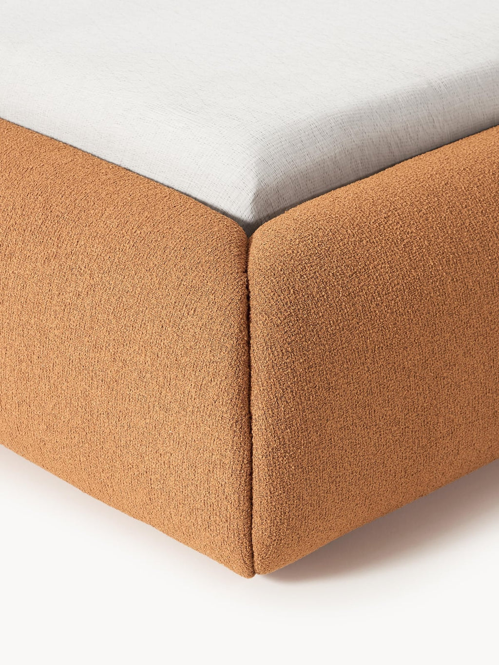 Sofia Upholstered Bouclé Bed