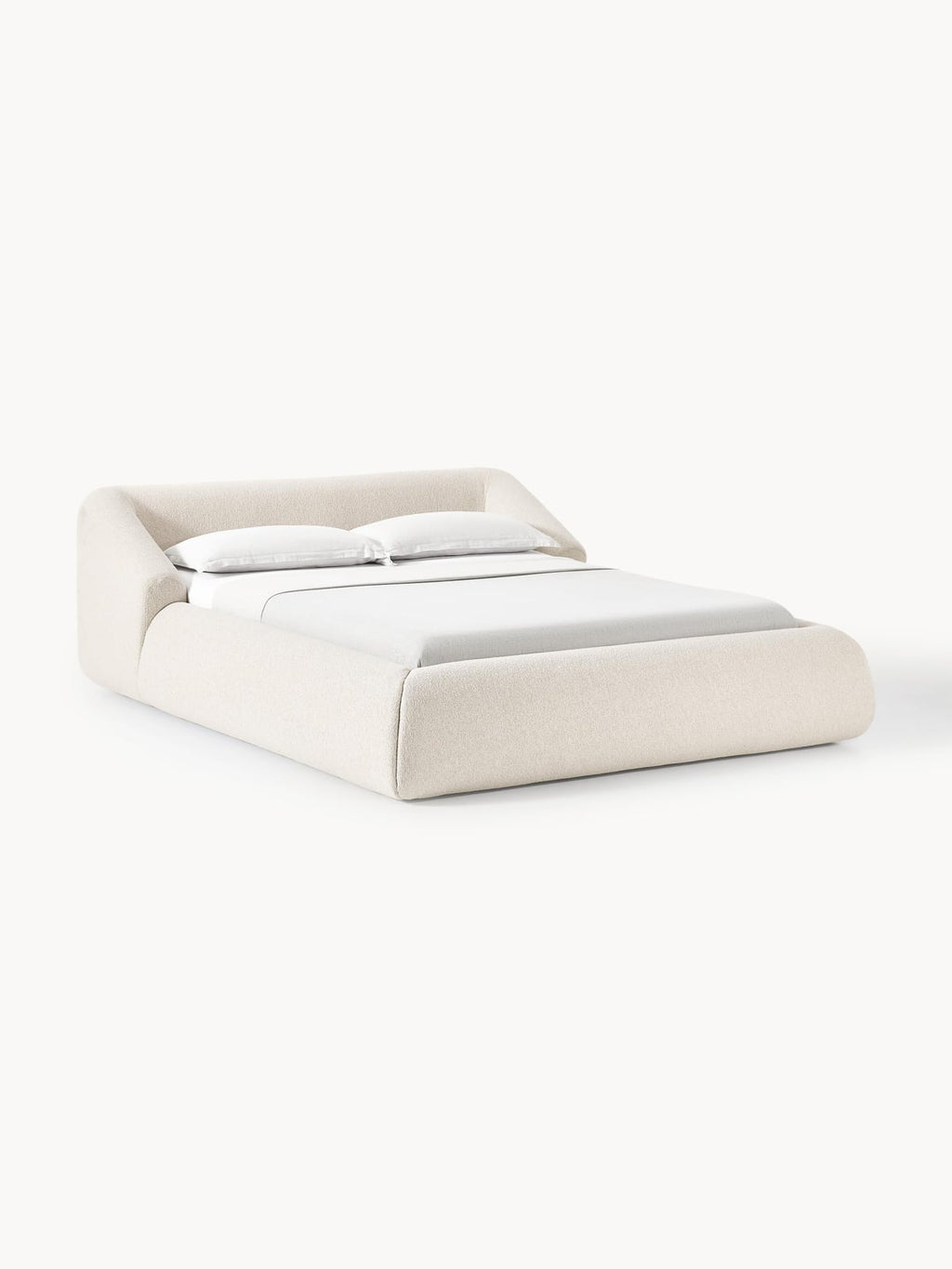 Sofia Upholstered Bouclé Bed