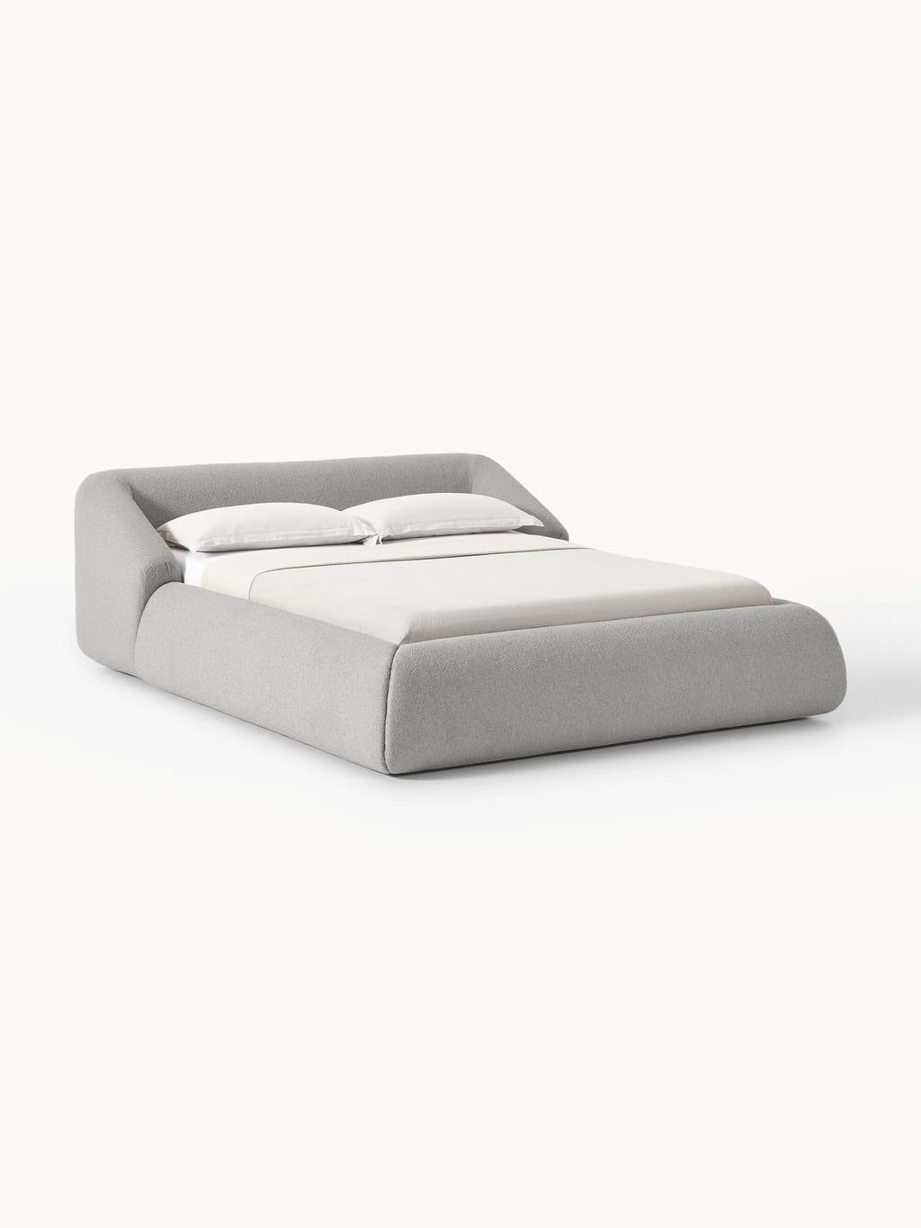 Sofia Upholstered Bouclé Bed