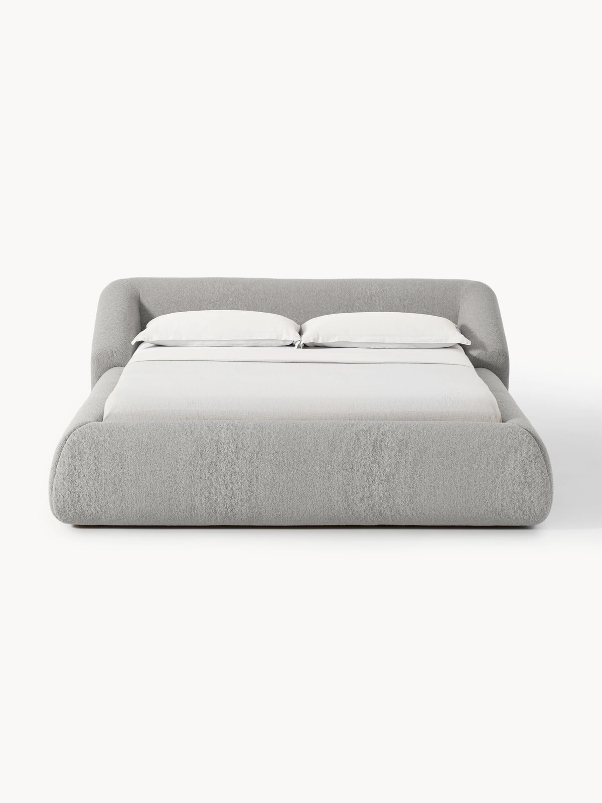 Sofia Upholstered Bouclé Bed