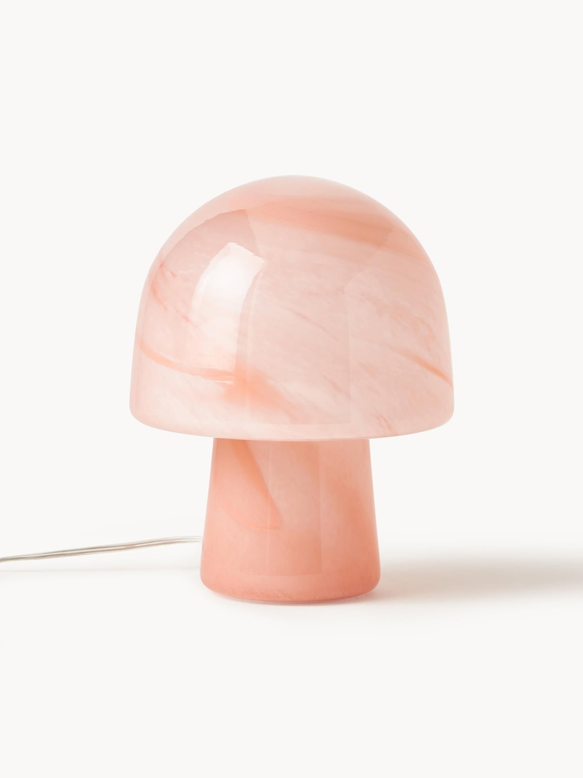 Talia Small Marble Effect Table Lamp