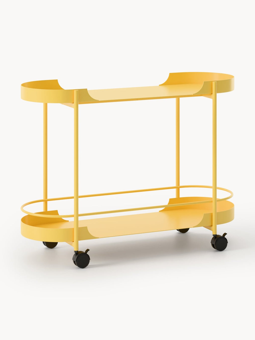 Taru Metal Serving Trolley
