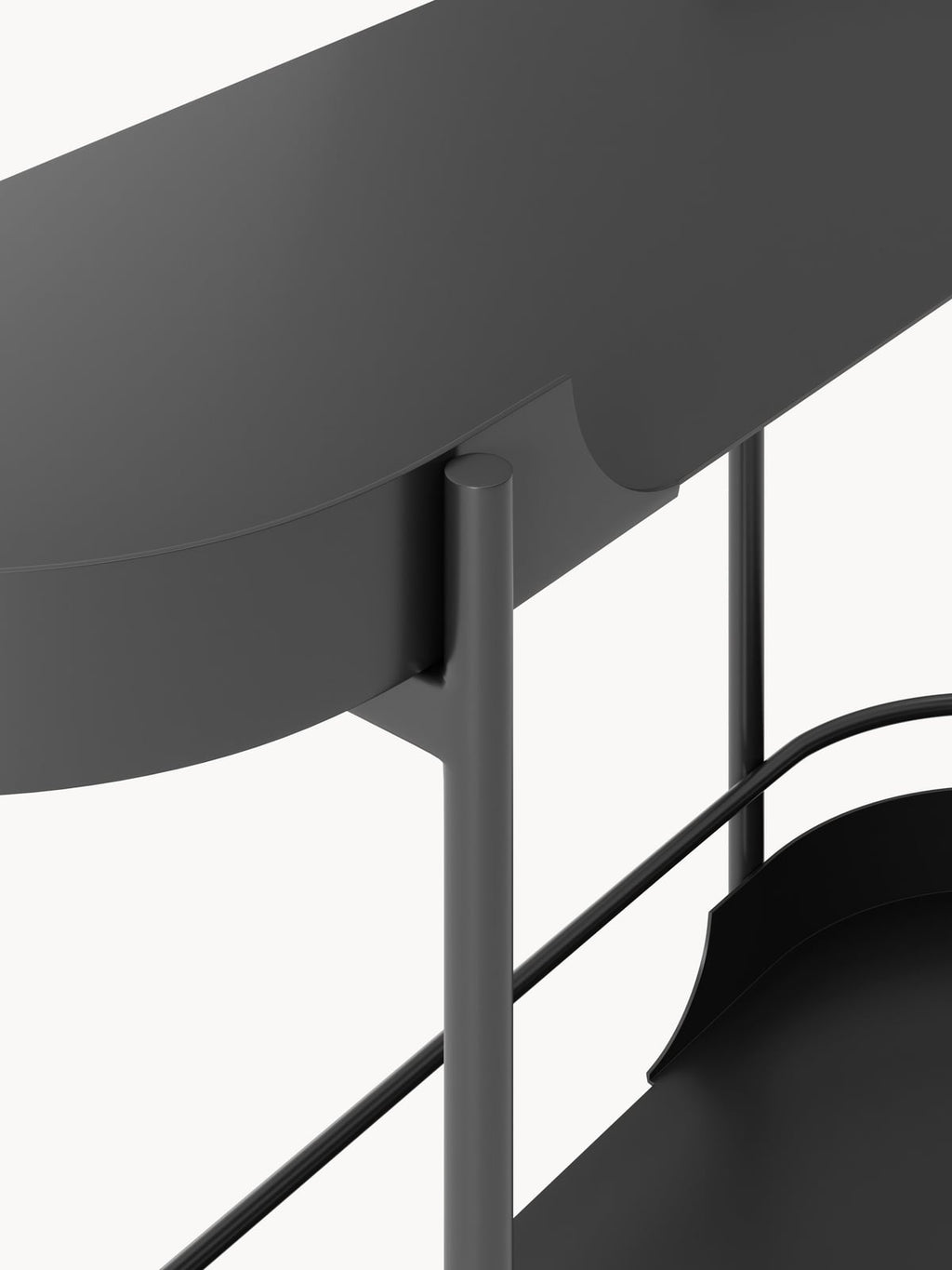 Taru Metal Serving Trolley