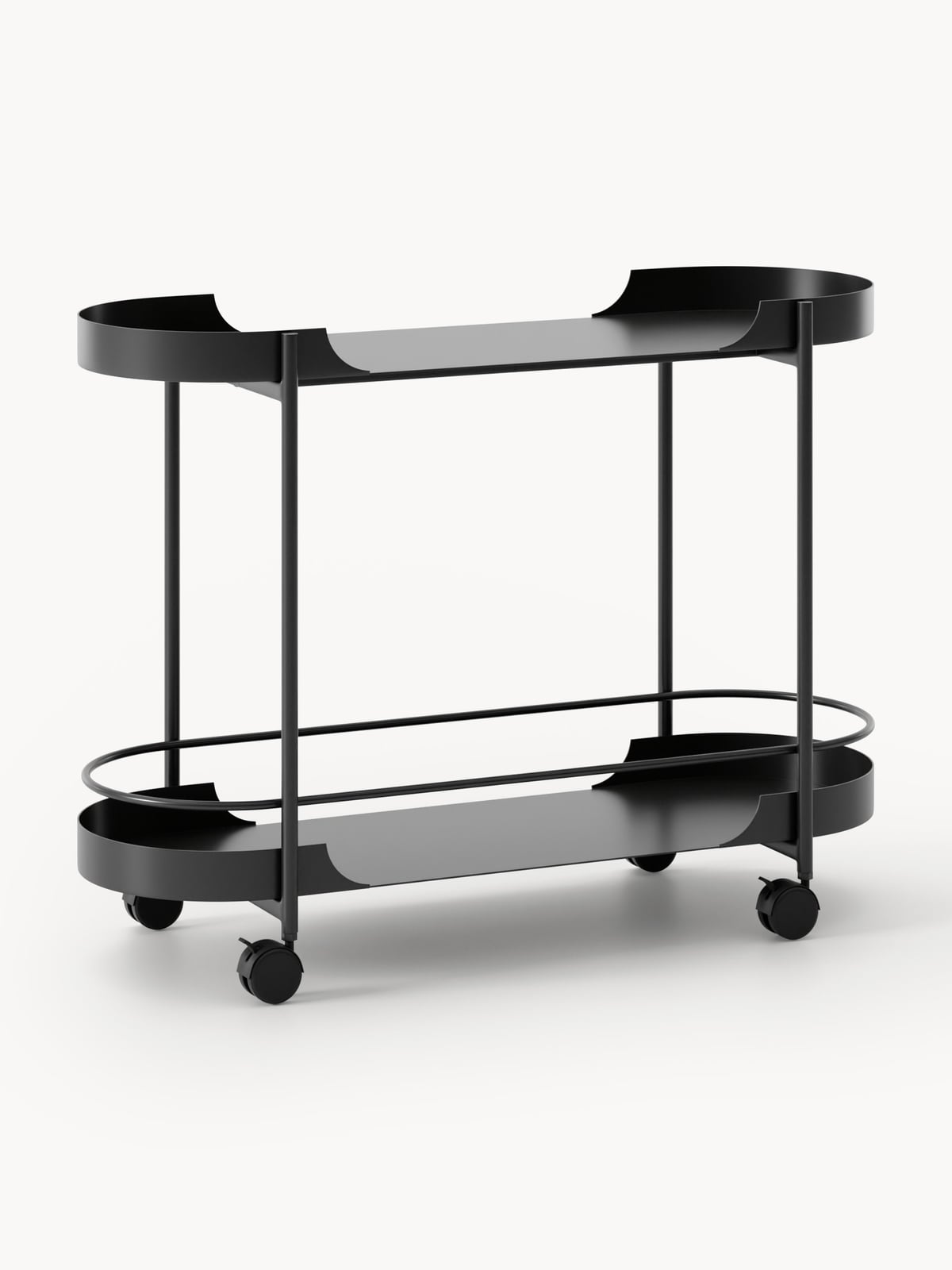 Taru Metal Serving Trolley