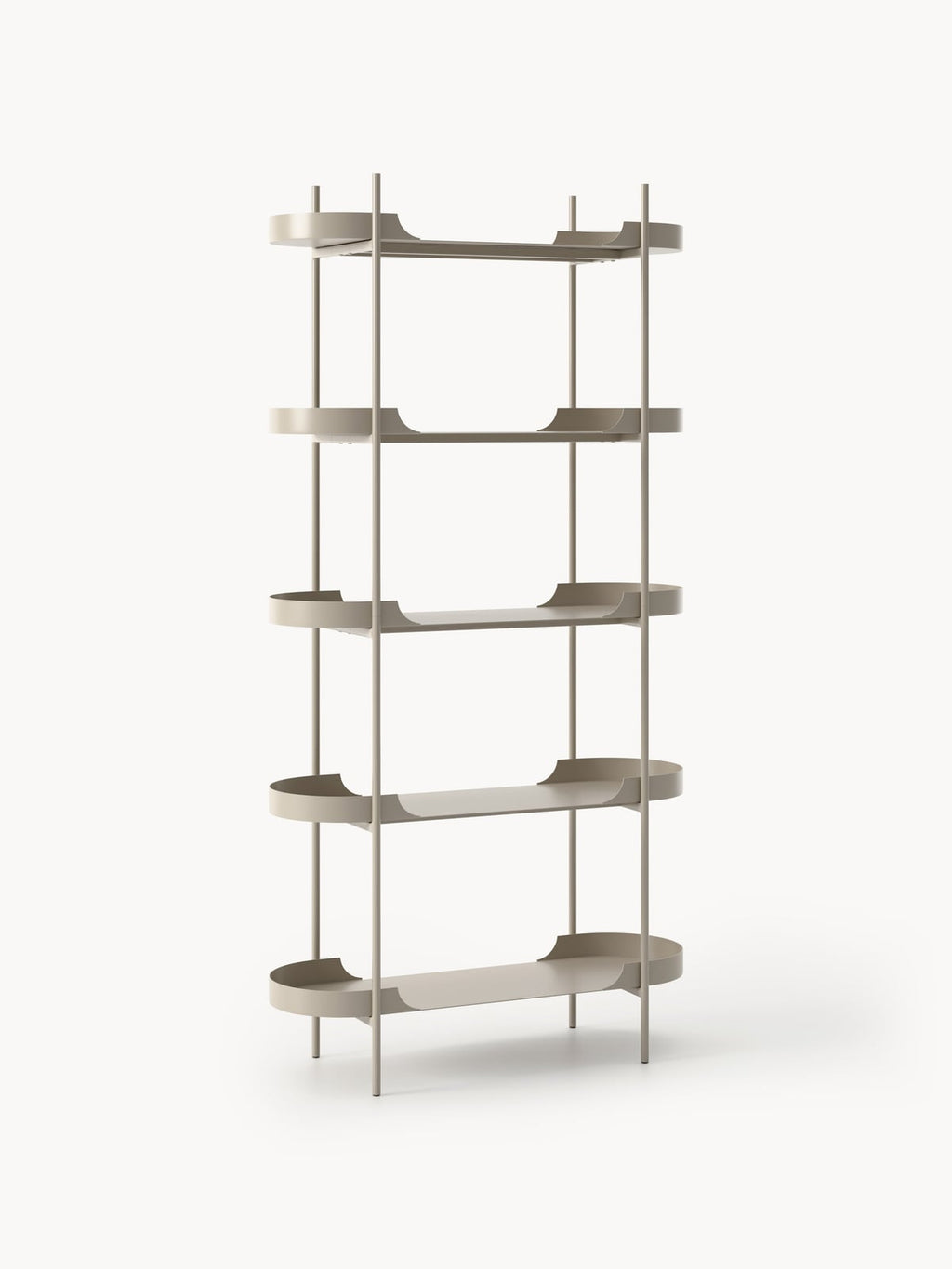 Taru Tall Metal Shelving Unit