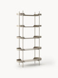Taru Tall Metal Shelving Unit