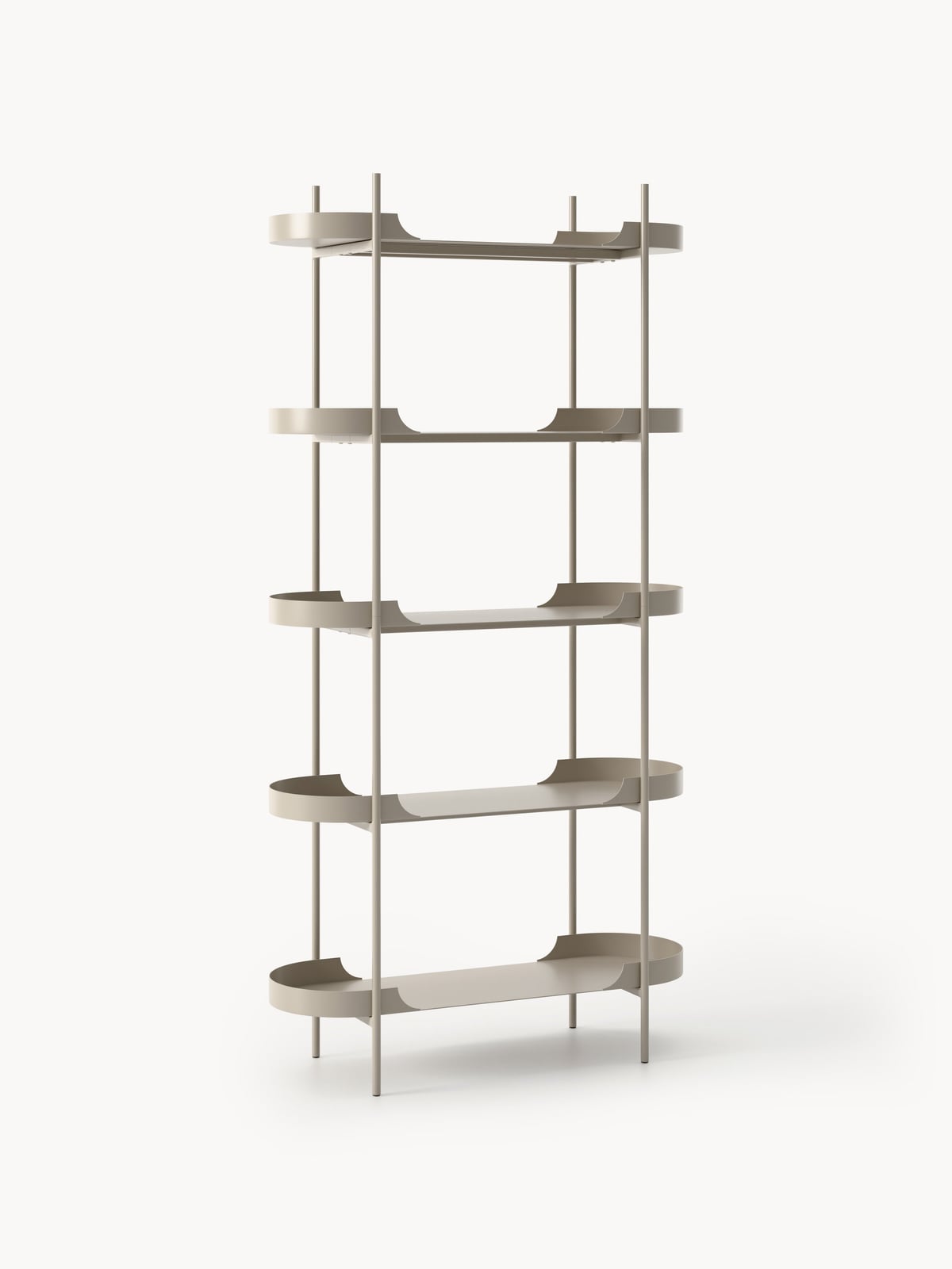 Taru Tall Metal Shelving Unit