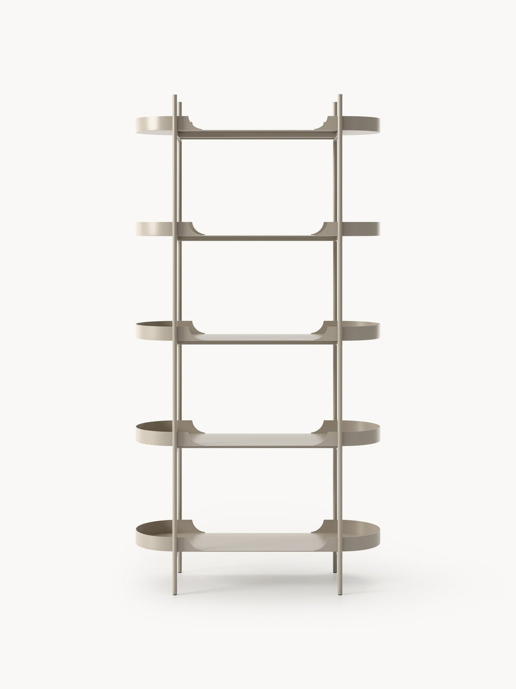 Taru Tall Metal Shelving Unit