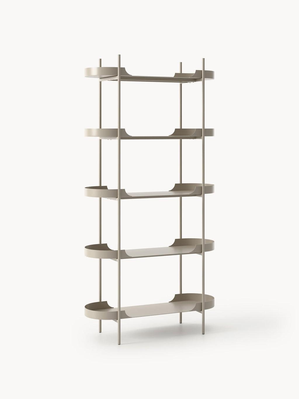 Taru Tall Metal Shelving Unit