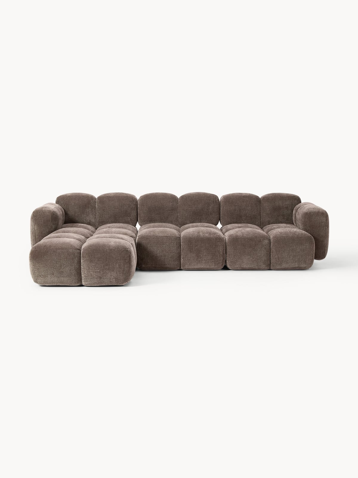 Tayla Modular Sofa (4-seater) with Ottoman (left/right)