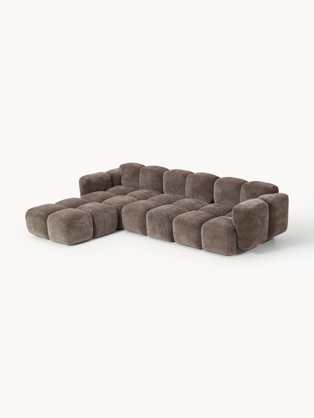 Tayla Modular Sofa (4-seater) with Ottoman (left/right)