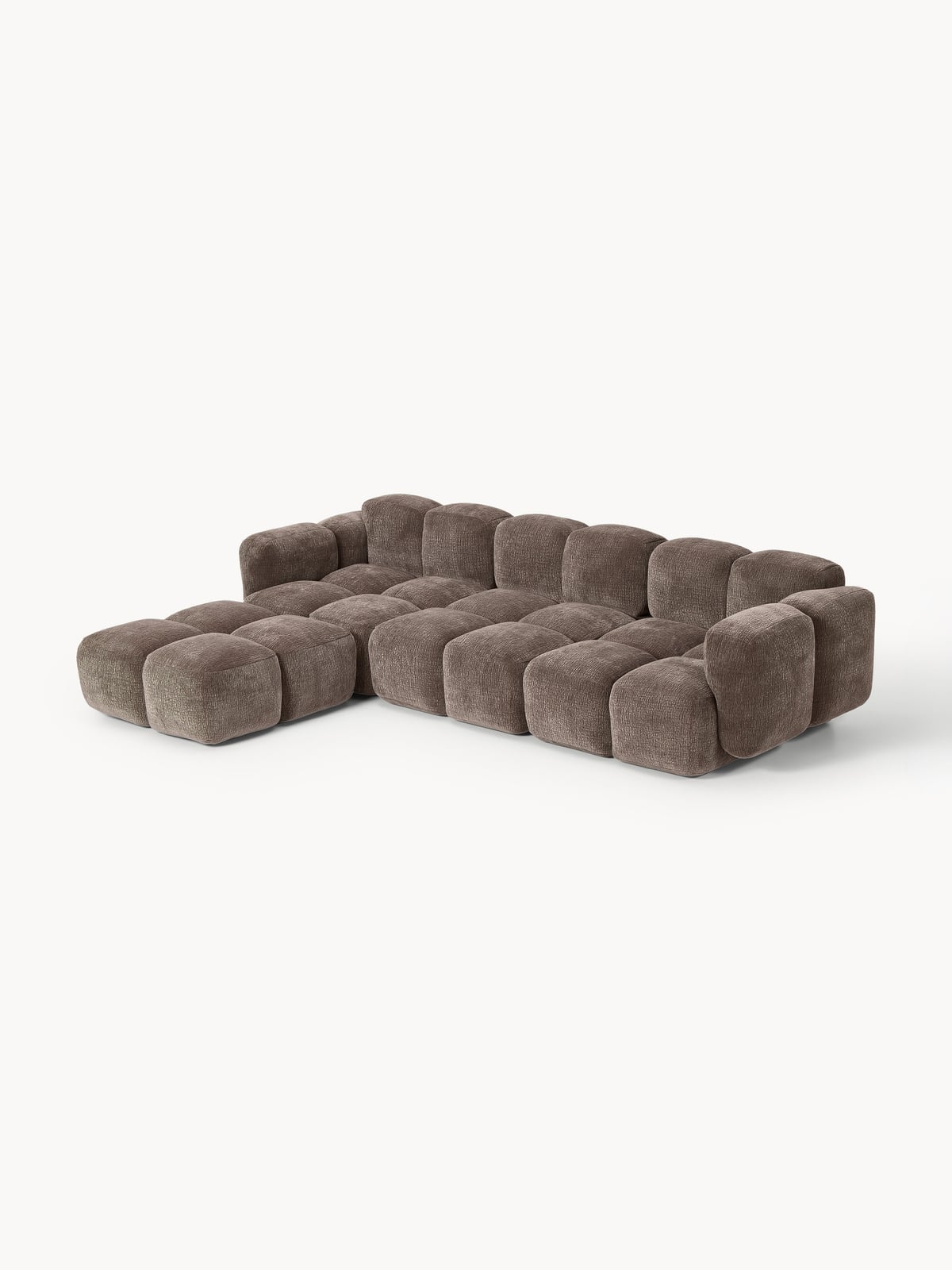 Tayla Modular Sofa (4-seater) with Ottoman (left/right)