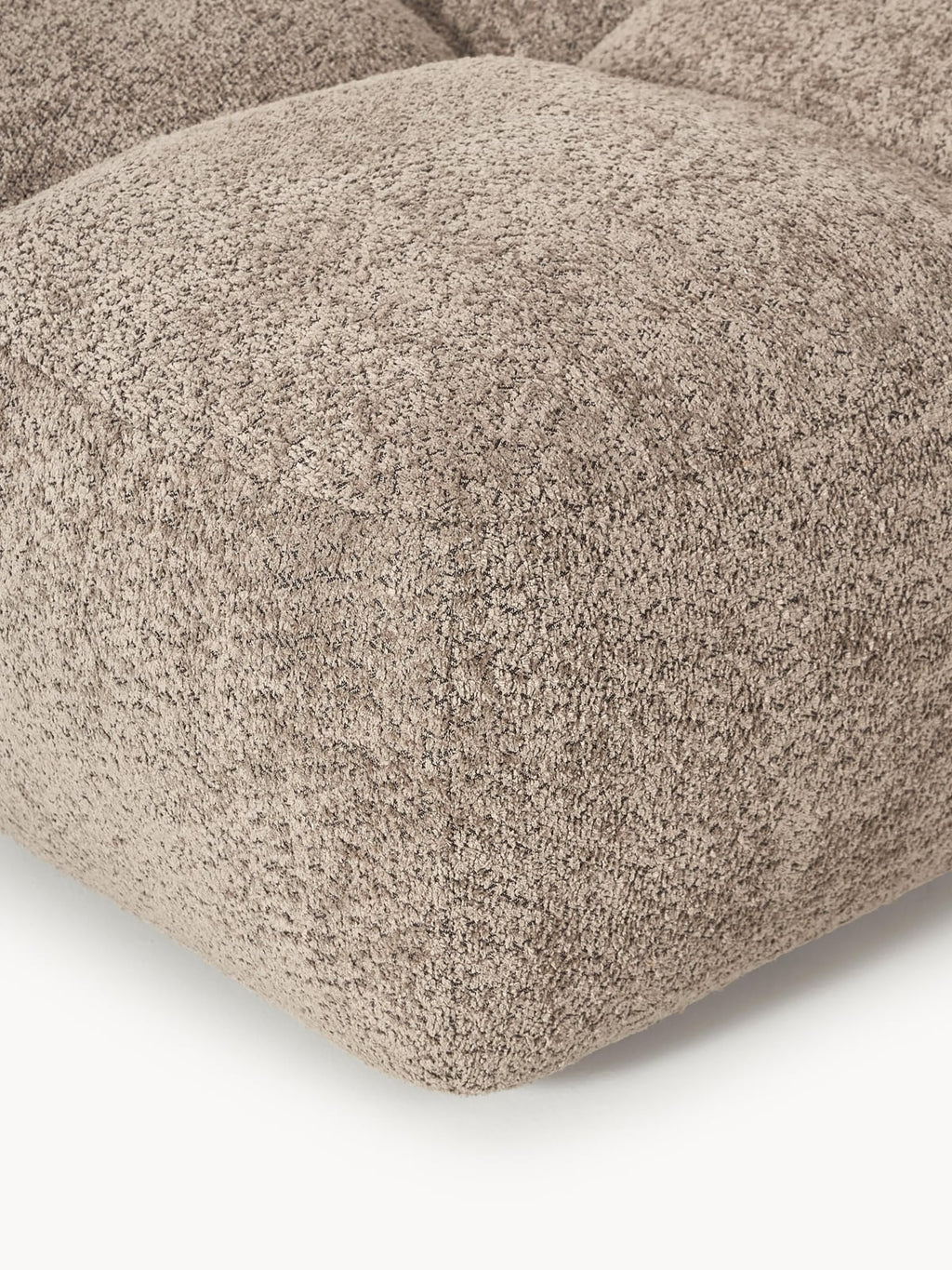 Tayla Teddy Bouclé Ottoman