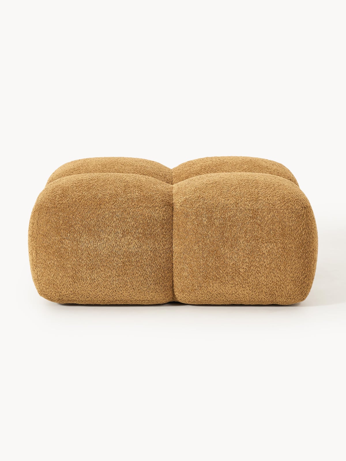 Tayla Teddy-Bouclé Ottoman