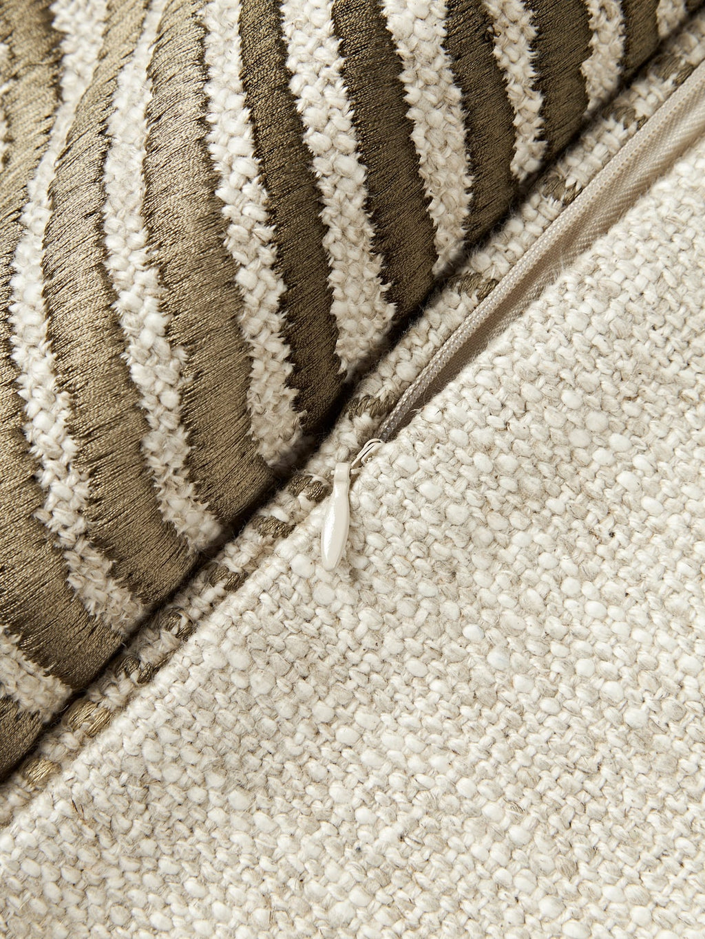 Thea Cushion Cover with Abstract Lines