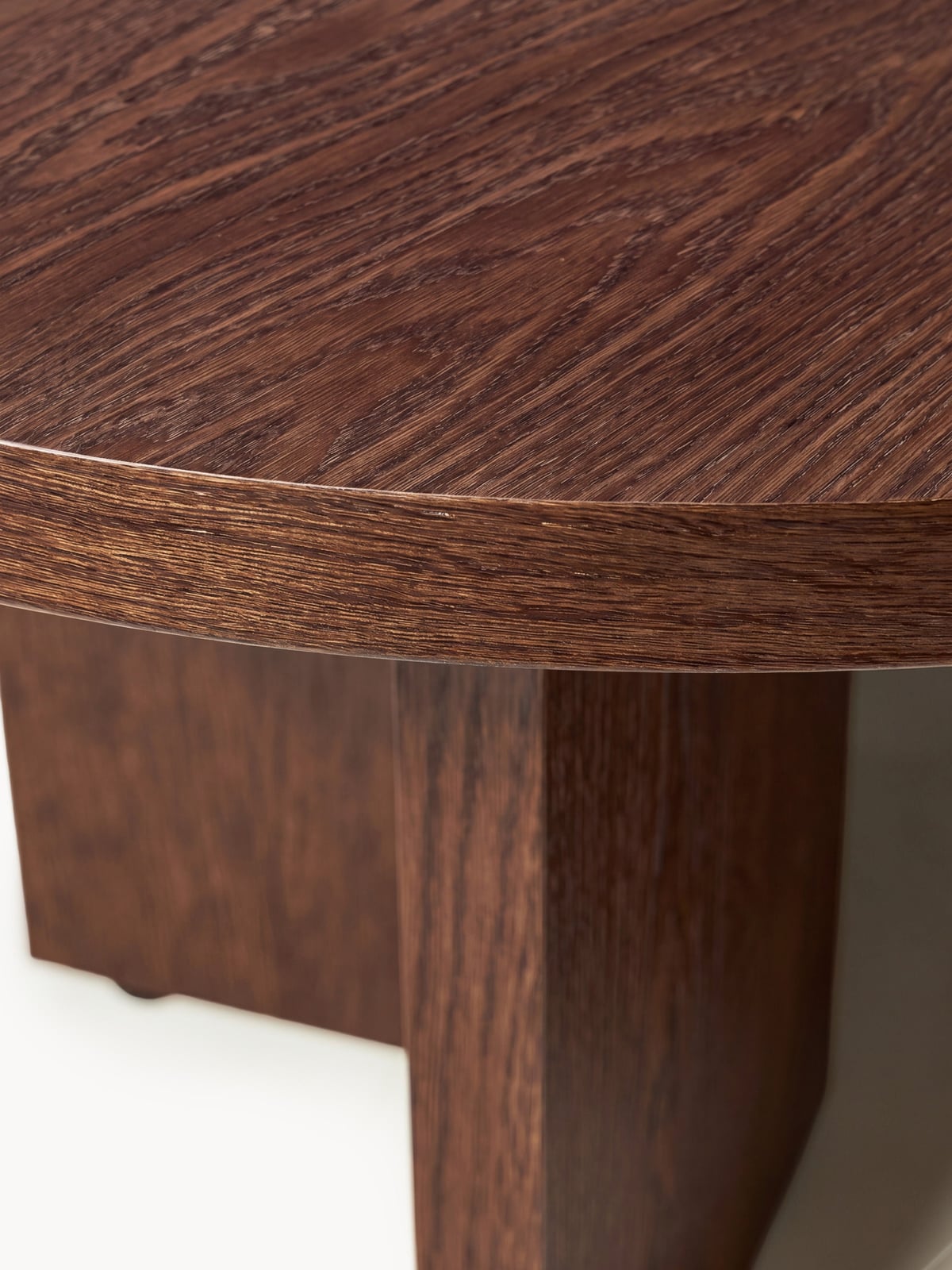 Toni Oval Wooden Coffee Table