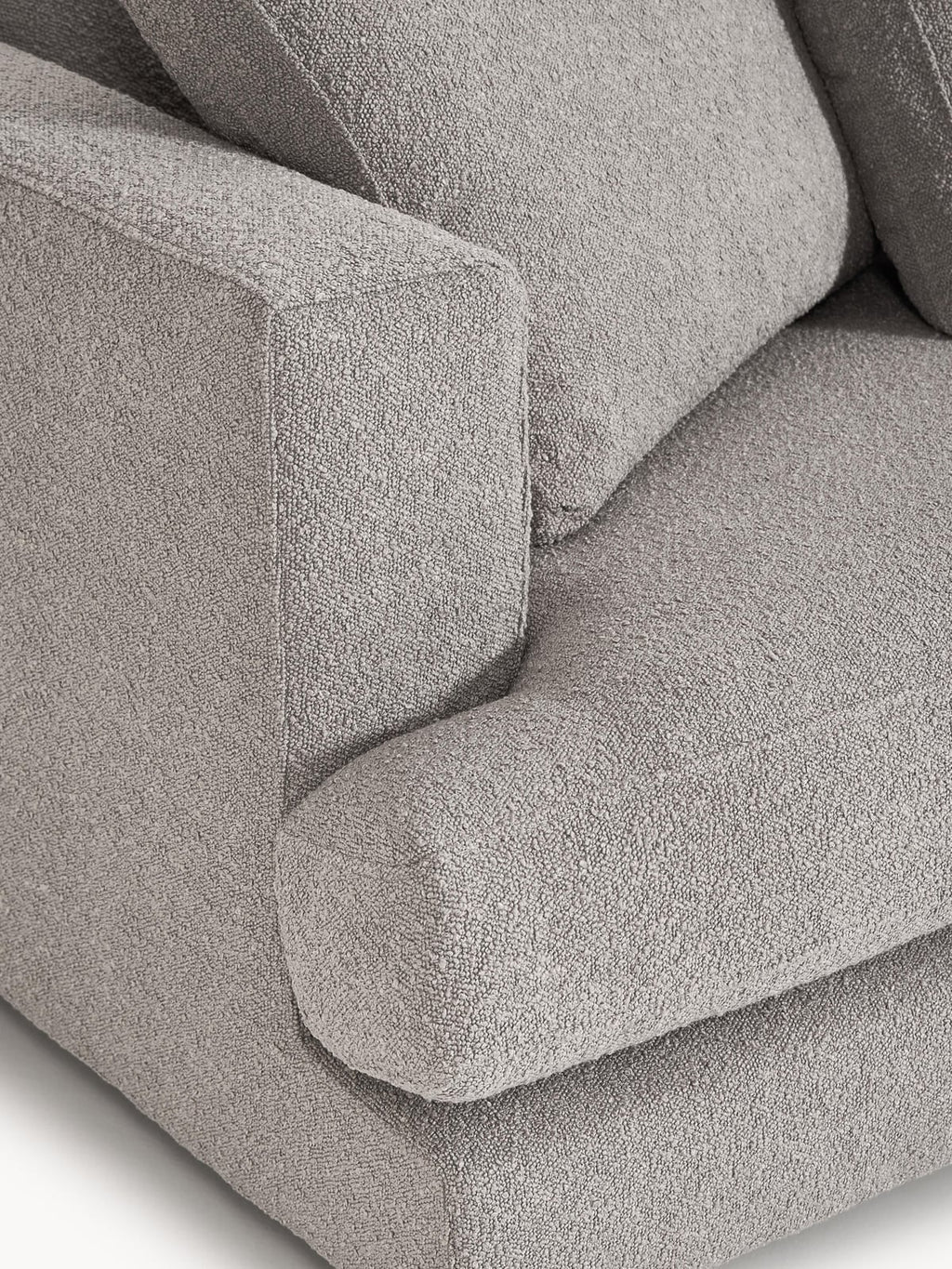 Tribeca Bouclé Corner Sofa (4-seater)