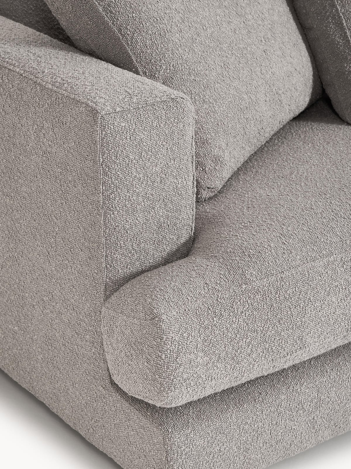 Tribeca Bouclé Corner Sofa (4-seater)