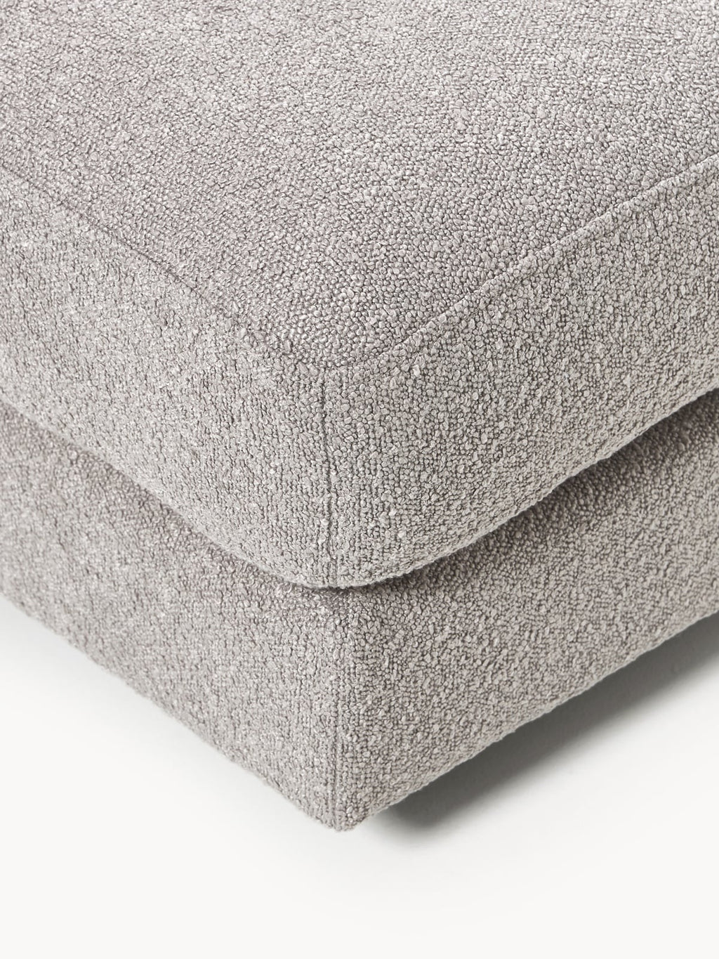 Tribeca Bouclé Ottoman