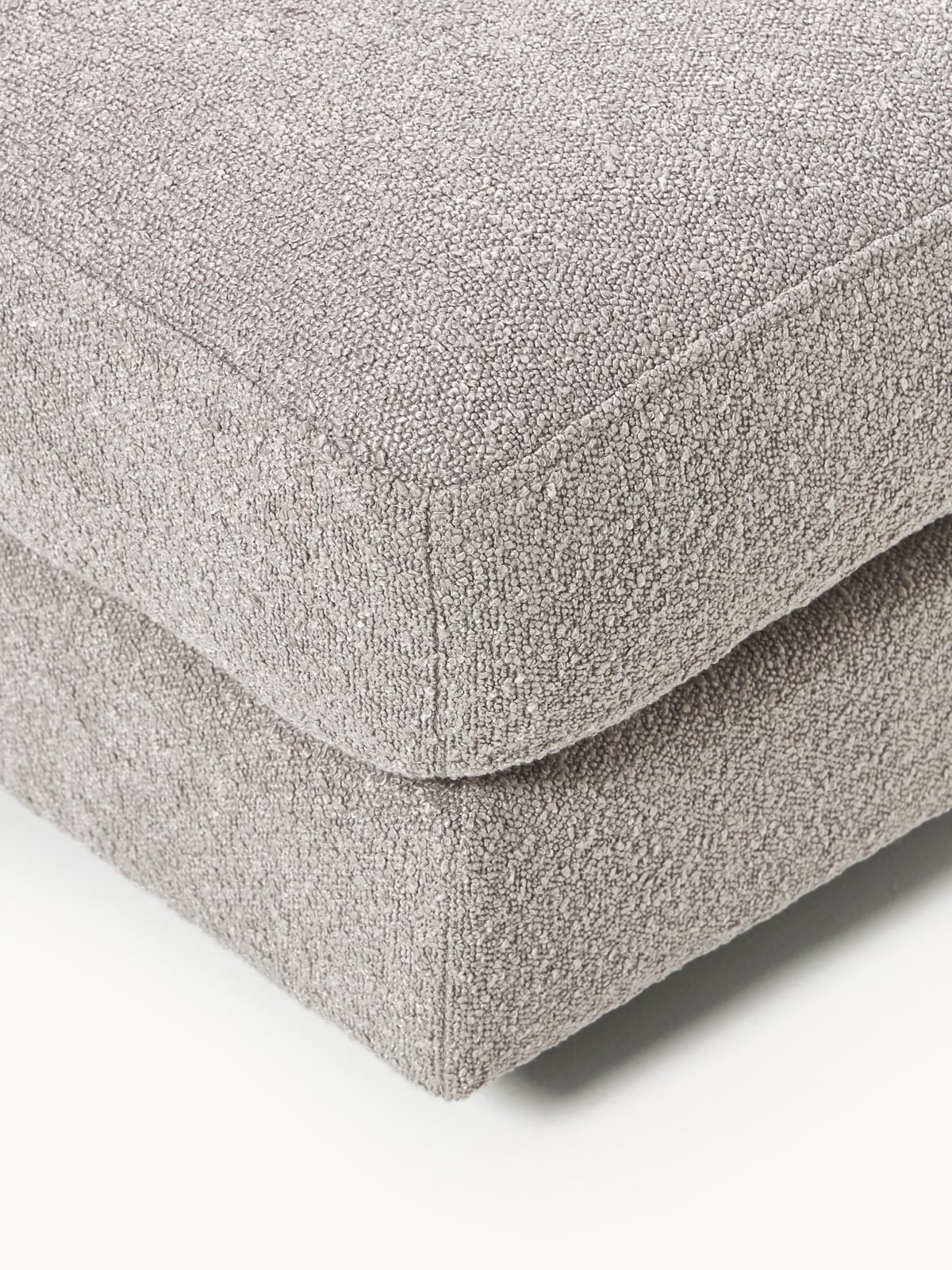 Tribeca Bouclé Ottoman