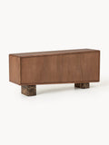 Tundra Wooden Sideboard with Emperador Marble Legs