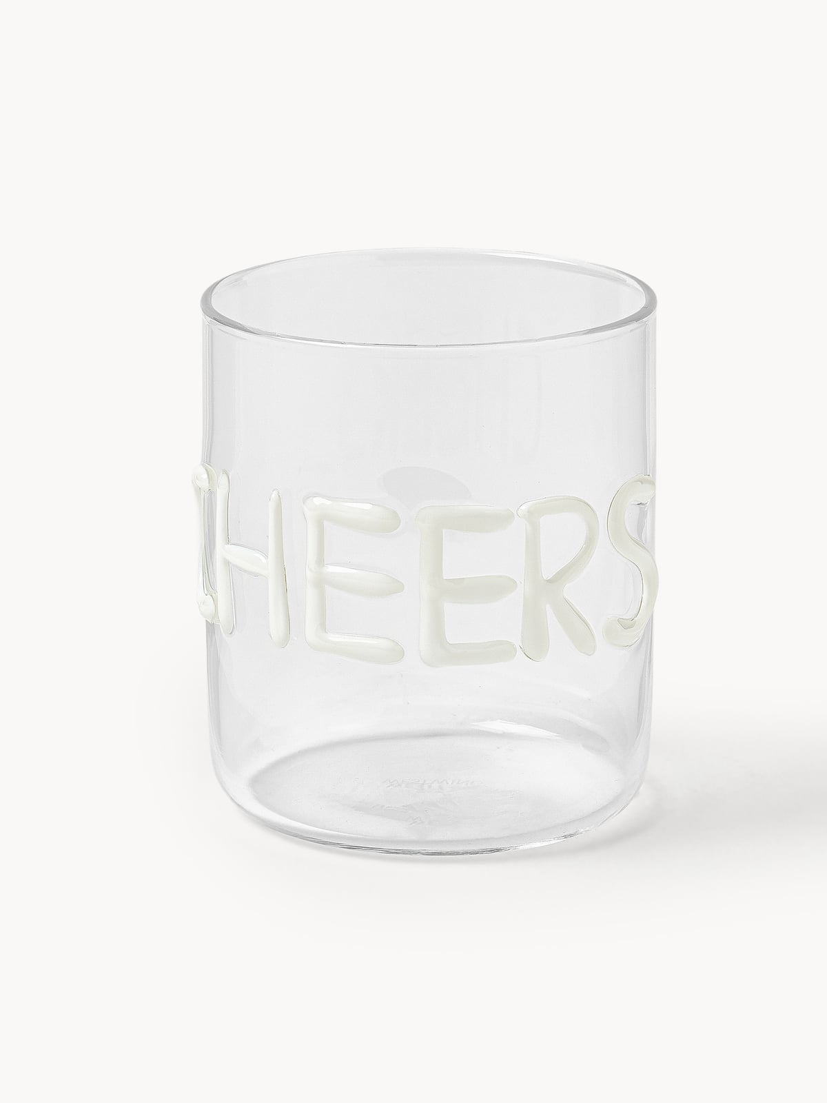 Tutti Mouth-Blown Borosilicate Tumblers, Set of 4
