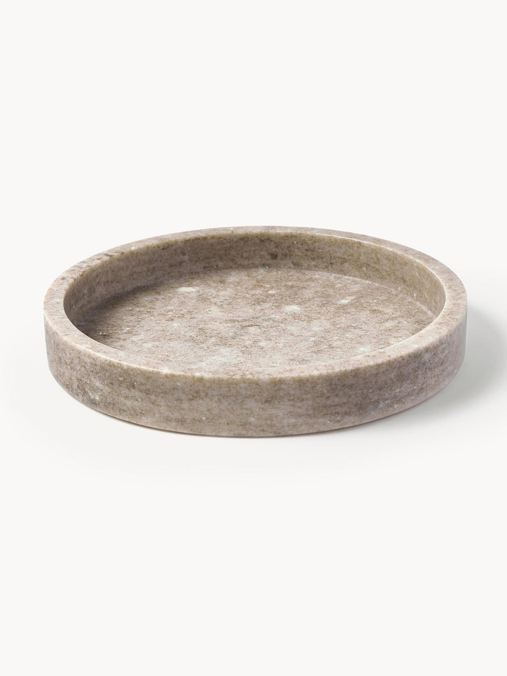 Venice Decorative Marble Tray, Ø 25 cm