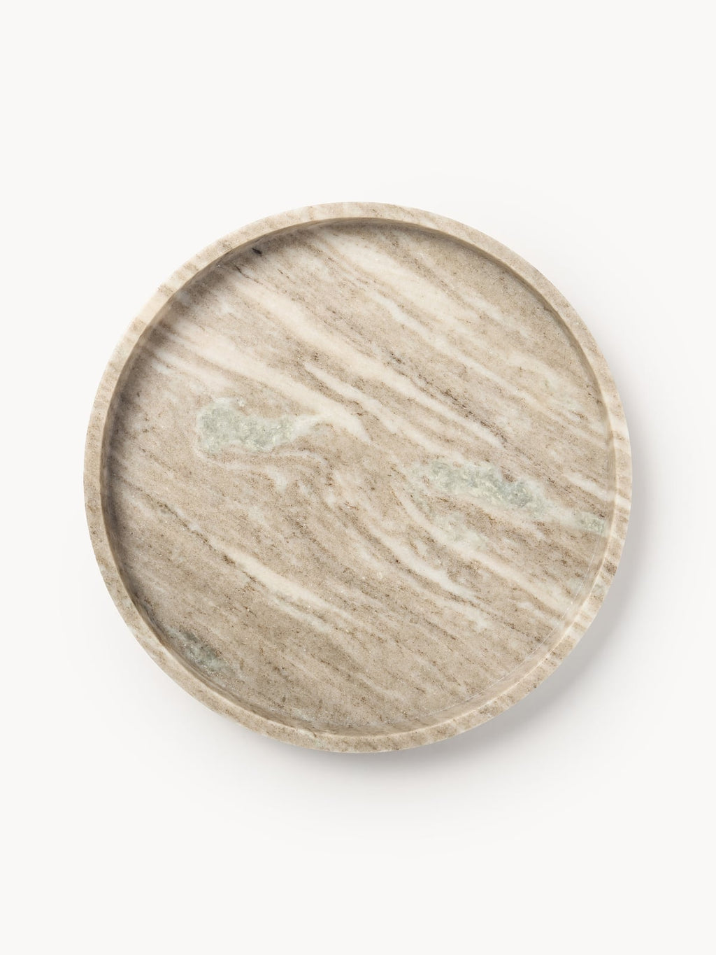 Venice Decorative Marble Tray, Ø 35 cm