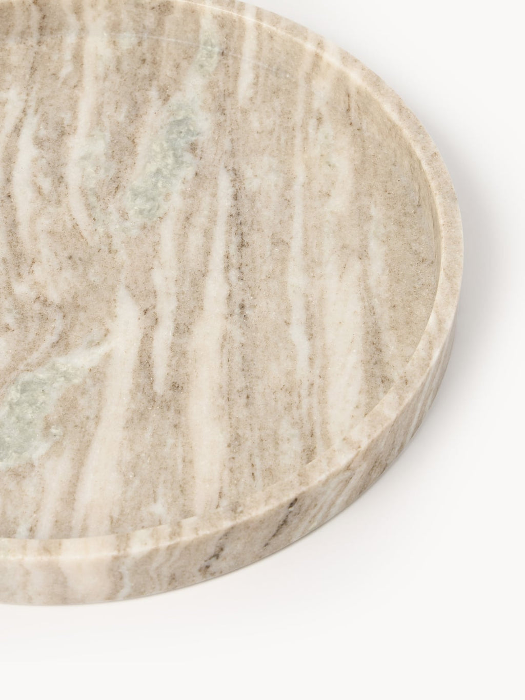 Venice Decorative Marble Tray, Ø 35 cm